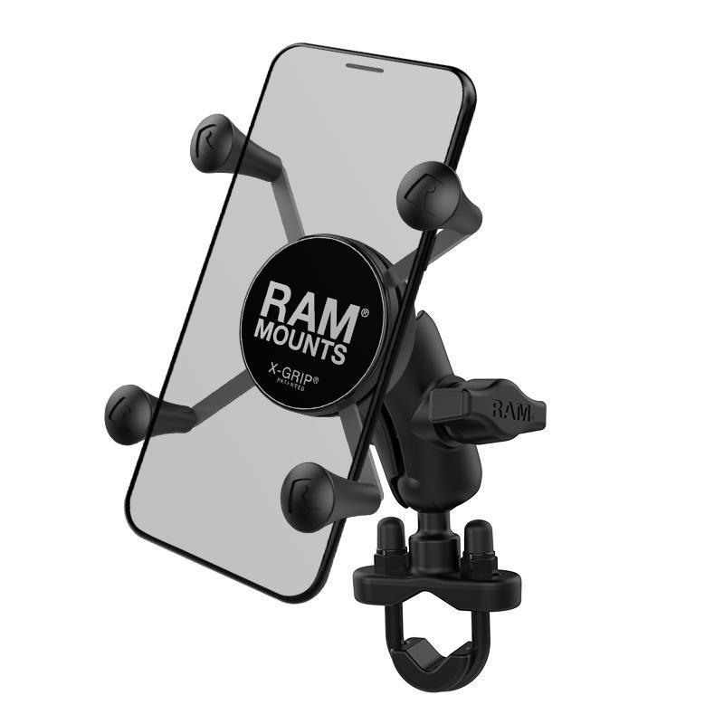 RAM® sestava - malý držák X-Grip® s krátkým ramenem a úchytem U-Bolt na průměr 0,50 "až 1,25"