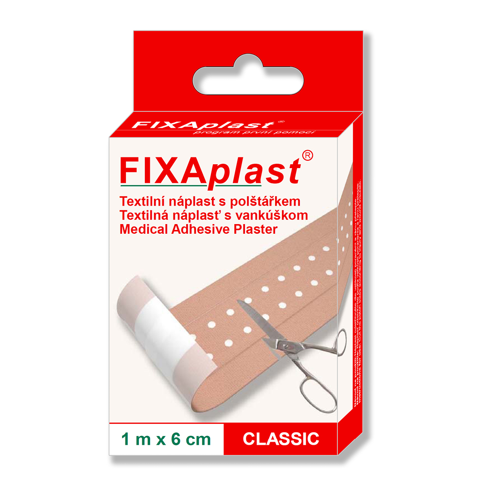 Náplast FIXAPLAST CLASSIC - 1m x 6cm