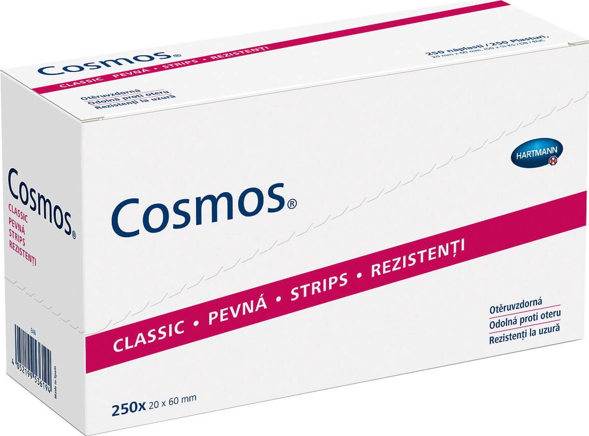 Náplast Cosmos Pevná 6 × 2 cm  bal. 50 × 5 ks