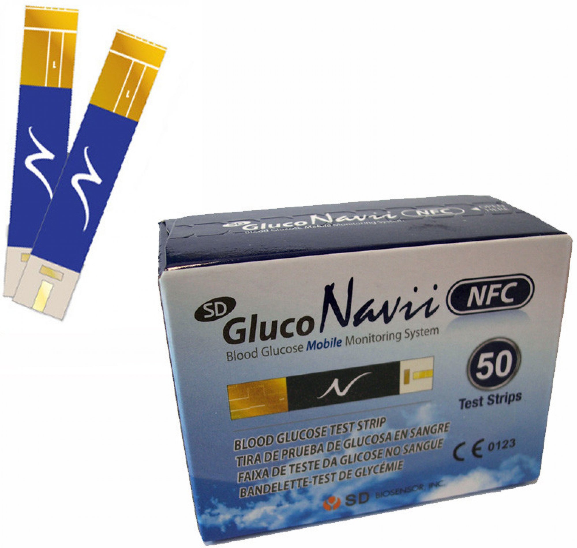 Testovací proužky pro SD GlucoNavii NFC 50ks