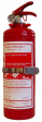 Práškový hasicí přístroj 1 kg s manometrem - PR1e - včetně revize