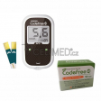 Glukometr SD-CODEFREE PLUS Kompletní SET (přístroj, 50proužků, pero +10 jehliček)