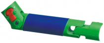 ERGON nosítka s funkcí scoop rámu s variabilní geometrií - zelená / modrá
