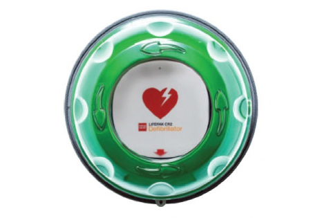 AED Rotaid Green s alarmem - skříňka pro AED defibriátory