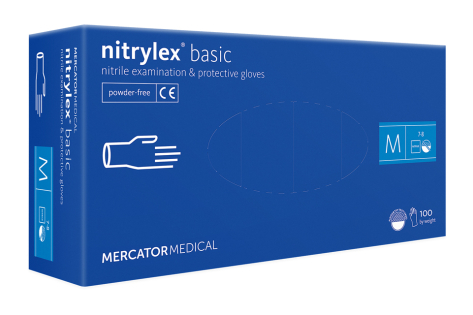 NITRYLEX® CLASSIC - nytrilové rukavice - velikost M