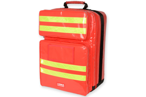SILOS 2 - záchranářský batoh voděodolný červený