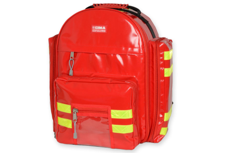 Logic2  voděodolný PVC - zdravotnický batoh červený