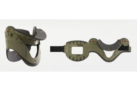 AEROresc® - EASY Collar - stavitelný fixační límec dospělý - armádní zelená