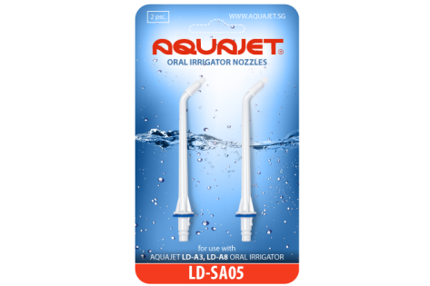 Nástavce pro ústní sprchu AQUAJET - LD-SA05