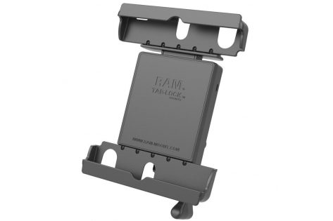 RAM® zamykatelný držák pro tablety 9"-10,5" s koncovkami pro vysoké zatížení