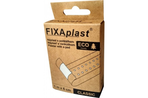 Náplast FIXAPLAST CLASSIC ECO 1m x 6cm