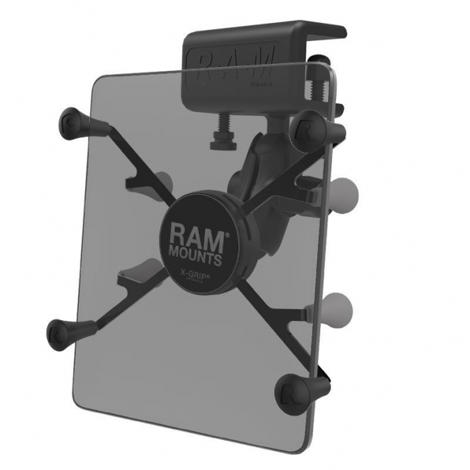 RAM® sestava - držák X-Grip® pro 7"-8" tablety s krátkým ramenem a základnou na rovné povrchy