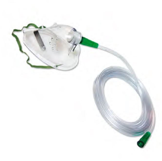 Kyslíková maska s 2m prodlužovací hadičkou