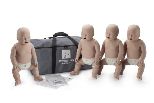 Prestan KPR-AED simulátor kojence s KPR monitorem - balení 4 ks