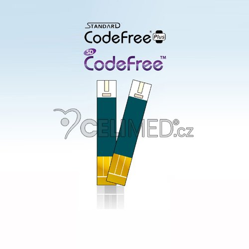 Testovací proužky pro SD Codefree PLUS 50ks